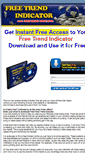 Mobile Screenshot of freetrendindicator.com